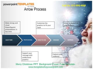 Merry Christmas PPT Background Powerpoint Template 