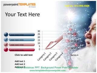 Merry Christmas PPT Background Powerpoint Template 