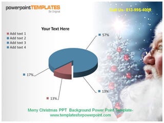 Merry Christmas PPT Background Powerpoint Template 
