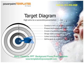 Merry Christmas PPT Background Powerpoint Template 