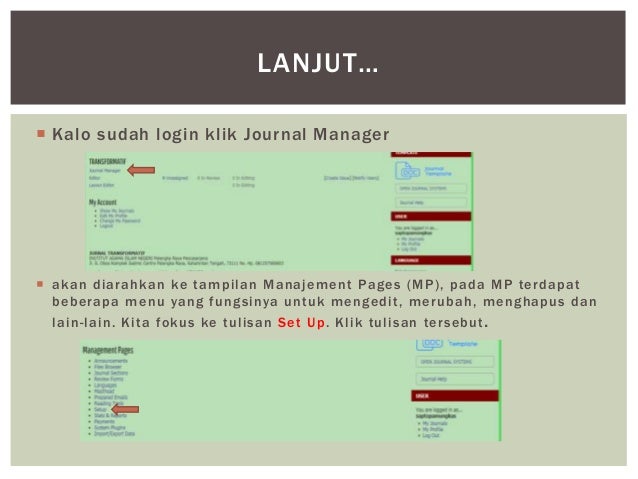 Merubah tampilan ojs biasa menjadi luar biasa