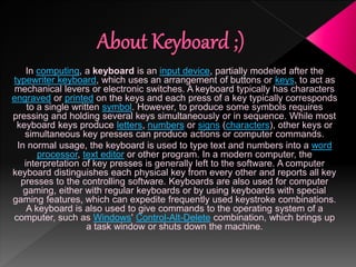 Parts Of A Computer by Meryll Grace D. Samson of I-Fortitude | PPTX