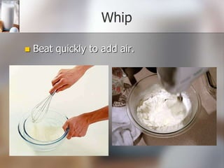 cooking terms | PPT