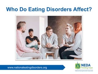 www.nationaleatingdisorders.org
Who Do Eating Disorders Affect?
 