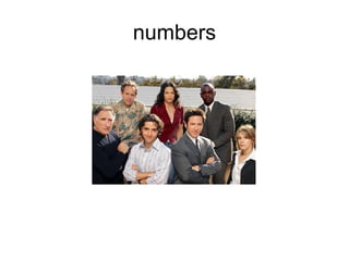numbers 