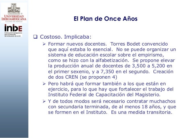Torres Bodet, el plan de once años y los libros de texto