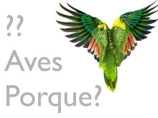 ??
Aves
Porque?
 