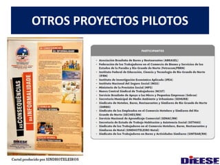 OTROS PROYECTOS PILOTOS 
 
