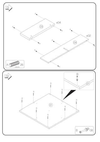 01
                          A



                                                    x04
     A                            03
                                                                  A
                                                          A

                                                                           x02
                                                A
                                  A                                   04
                                                                                     A

                          A




A                26
         Ø8x30                                       A



                                                                       B
02

                                           B                               01

                                                          B
                      B


                 B
                                                                       B

                                           01
                                                              B
                              B


                                       B




                                                                       B        08
 
