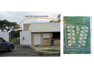 AREA DE CESION INTERIOR
 