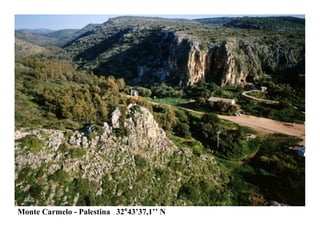 Monte Carmelo - Palestina 32°43’37,1’’ N
 