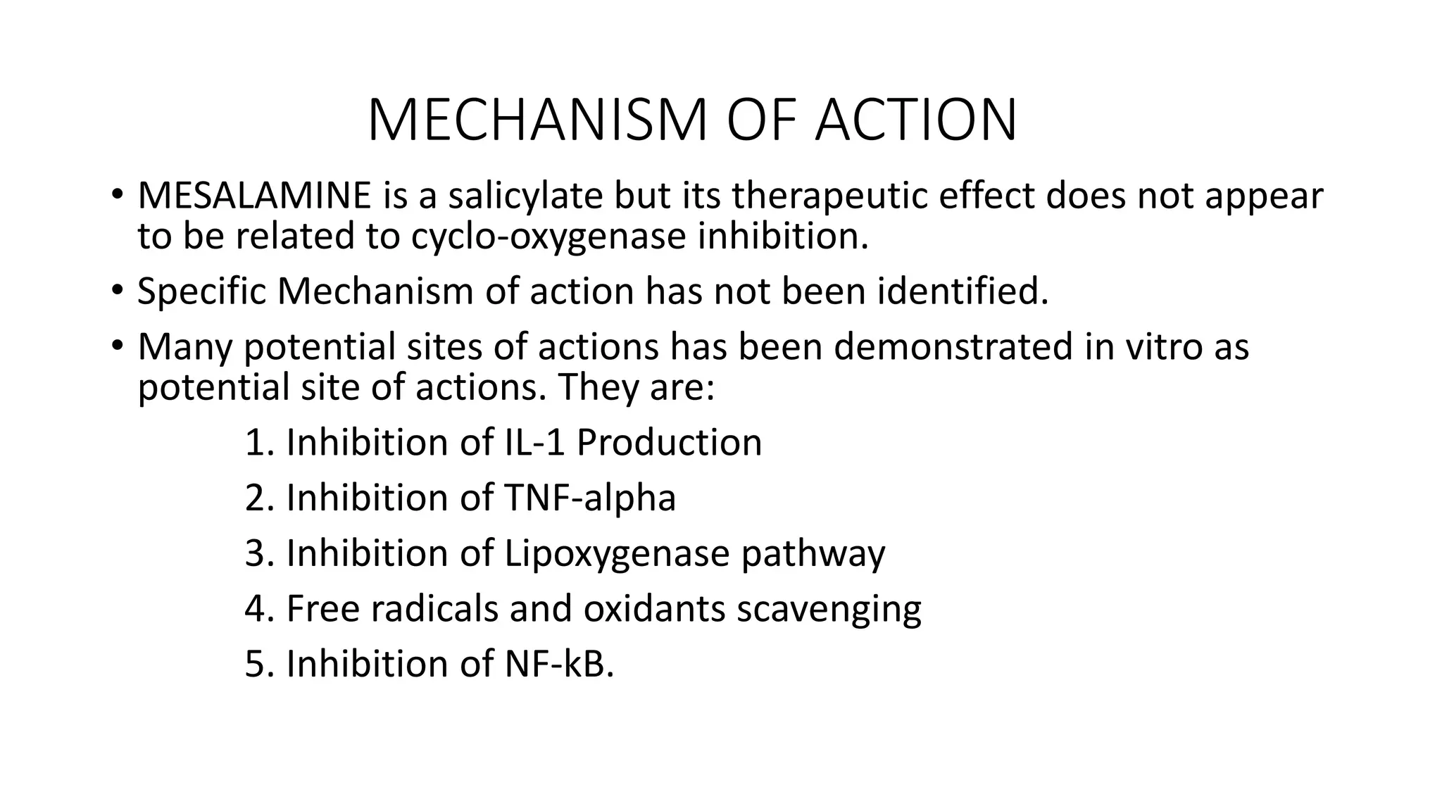 Mesalamine Intolerance Rash Mesalamine.pptx