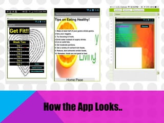 How the App Looks..
 