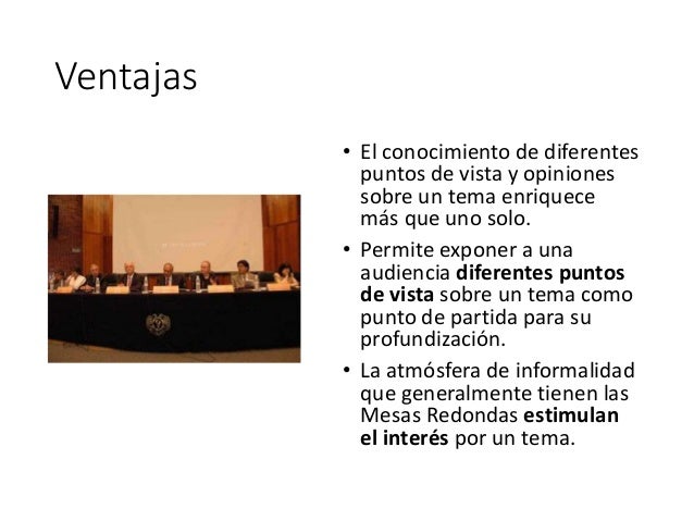 Mesa redonda