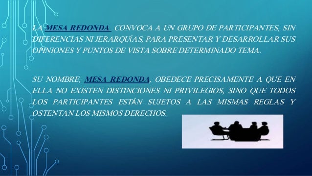 Mesa redonda