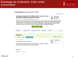 Estrategia de contenidos: trulia voices (comunidad) 