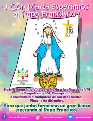 Mes de maría para niños