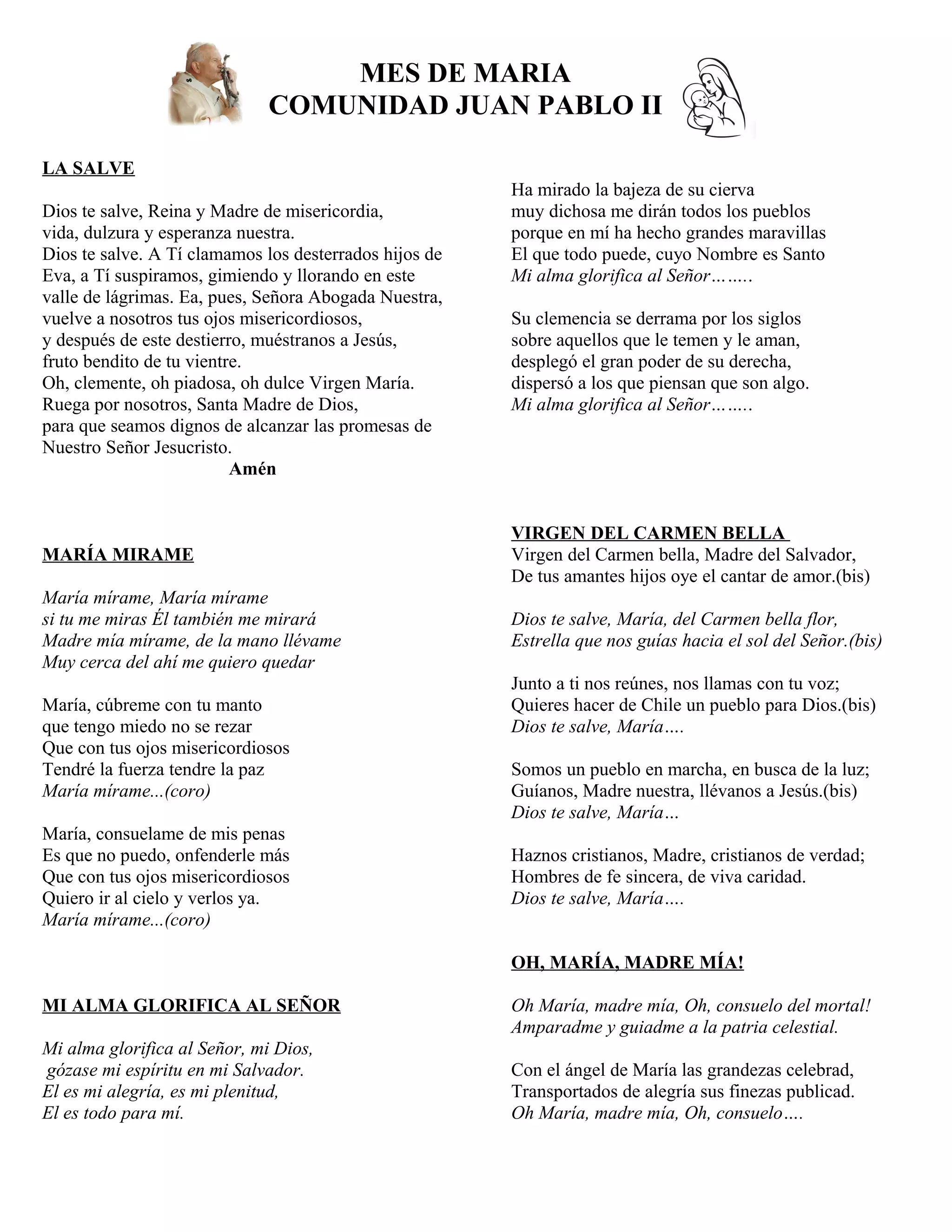 Mes de maria | PDF