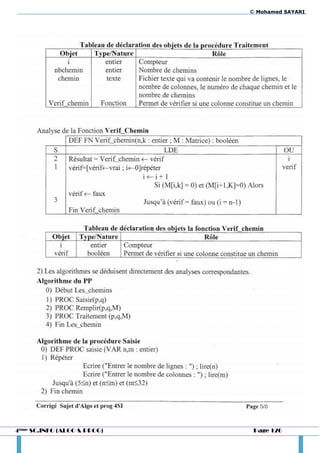 © Mohamed SAYARI




4ème SC.INFO (ALGO & PROG)    Page 126
 