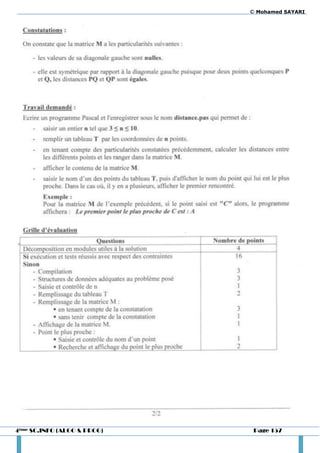© Mohamed SAYARI




4ème SC.INFO (ALGO & PROG)    Page 157
 