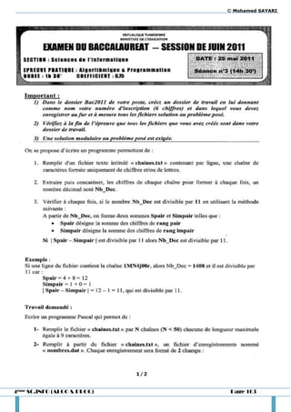 © Mohamed SAYARI




4ème SC.INFO (ALGO & PROG)    Page 163
 