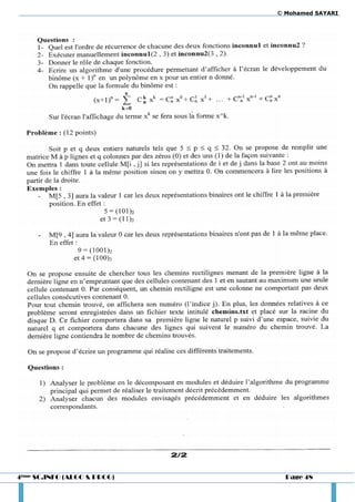 © Mohamed SAYARI




4ème SC.INFO (ALGO & PROG)     Page 48
 
