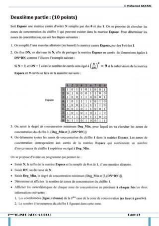 © Mohamed SAYARI




4ème SC.INFO (ALGO & PROG)     Page 59
 