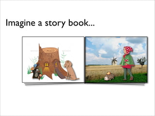 Imagine a story book...
 