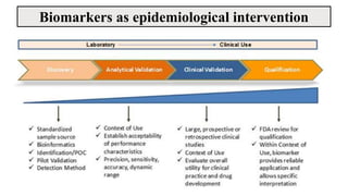 25
Biomarkers as epidemiological intervention
 