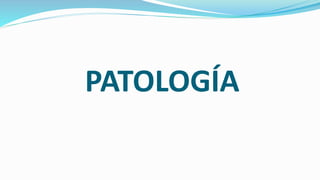 PATOLOGÍA
 