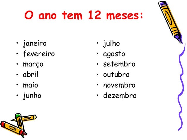 Meses Do Ano