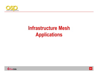 Infrastructure Mesh
    Applications




                      32
 