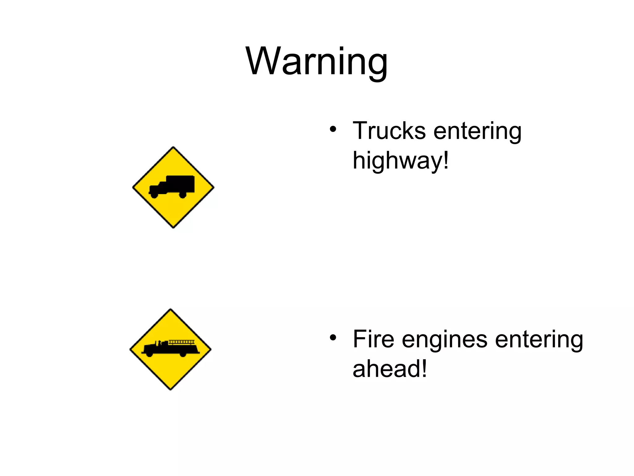 Signs, Signals, and Road Markings | PPT