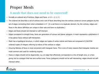 Polygon Mesh Representation | PDF