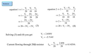 Dc Node Equations MESH NODAL DC.pptx