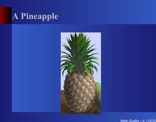 A Pineapple




              Mesh Quality – p. 115/331
 