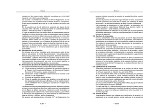 367
ANEXOS
desierto un ítem determinado, debiendo reanudarse en el día hábil
siguiente con el ítem que corresponda.
De acuerdo a lo establecido en el Artículo 95º del Reglamento, el acto
%K   $     + %K   
quién dejará constancia en actas de lo que acontezca en dicho acto
público.
En el supuesto que el acto público se suspenda por alguna de las
causales antes indicadas, los sobres quedarán en custodia del Notario
%K   ]    !
El lugar de realización del acto público debe ser implementado para dar
cabida en un mismo ambiente a todos los participantes que se hubieran
registrado, para tal efecto, deberá preverse la asistencia de mínimo dos
(2) personas por participante, y una por cada miembro de un consorcio.
Además, deberá contar con una pizarra o sistema de proyección con
pantalla y, opcionalmente, con un sistema de grabación con el que se
registrará los actos realizados, sobretodo durante el período de puja.
Asimismo, la Entidad podrá utilizar, opcionalmente, un programa
informático instalado en el mismo ambiente en que se desarrollará el
acto público.
6.2. Introducción al acto público.
En el lugar, fecha y hora indicados en la convocatoria, antes de dar
inicio al acto público, el Comité Especial invitará a los participantes a
formular preguntas sobre el proceso en general, debiendo absolverlas
de inmediato. Cualquier desacuerdo que pudiera surgir en torno a las
respuestas recibidas no dará lugar a procedimiento de reclamo alguno.
La presentación de propuestas por parte de un postor significa su
conformidad con las respuestas dadas a las consultas.
6.3. Presentacióndesobresdehabilitaciónydepropuestaseconómicas.
En el sobre de habilitación los participantes deberán presentar:
a) Copia simple del certificado o constancia de inscripción vigente en
el Registro de Proveedores de Bienes o de Servicios del Registro
Nacional de Proveedores, según corresponda;
K ƒ       K    Q 
Artículo 42º del Reglamento;
c) Promesa de consorcio, de ser el caso;
d) Copia de aquellos documentos que acreditan el cumplimiento de
los requisitos establecidos por la Entidad por tener estricta relación
con la habilitación de un postor para cumplir con el objeto de la
contratación.
Laofertaeconómicasepresentaráensobrecerrado,debiendoindicarse
el precio o costo ofertado en función al valor referencial total establecido
en las Bases, y deberá expresarse hasta con dos (2) decimales. La
propuestaeconómicadeberáincluirtodoslosconceptosaqueserefiere
el Artículo 63º del Reglamento y no podrá exceder el valor referencial
total del proceso o del item, según corresponda.
De acuerdo a lo establecido en el Artículo 157º del Reglamento, los
ANEXOS
368
postores deberán presentar la garantía de seriedad de oferta, cuando
corresponda.
En caso de procesos de selección según relación de ítems, los postores
deberán presentar por cada ítem el sobre que contenga la oferta
económica y la garantía de seriedad de oferta, cuando corresponda.
Las propuestas se presentarán en hojas simples y se redactarán por
medios mecánicos o electrónicos, debiendo llevar siempre el sello y la
rúbrica del postor y serán foliadas correlativamente.
Bajo esta modalidad de selección no es posible que un postor presente
propuestas alternativas o más de una propuesta para un mismo ítem o
proceso de selección.
6.4. Apertura de propuestas.
Una vez presentadas todas las propuestas, el Comité Especial abrirá
los sobres de habilitación de cada uno de los postores, para verificar la
presentación de la totalidad de la documentación exigida en las Bases.
De omitirse la presentación de algún documento, se procederá a la
descalificación de la propuesta.
Acto seguido, el Comité Especial abrirá cada uno de los sobres que
contienen las propuestas económicas de los postores habilitados,
anunciando los montos ofertados y los anotará en la pantalla, a través
de un sistema informático, o directamente en la pizarra, ordenándolos
demenoramayorygarantizandolaperfectavisualizaciónyseguimiento
por parte de los asistentes.
En los procesos de selección según relación de ítems, la apertura de
los sobres que contienen las propuestas económicas y el procedimiento
previsto en los numerales siguientes de la presente directiva, hasta el
otorgamiento de la Buena Pro respectiva, se realizará ítem por ítem de
manera sucesiva.
6.5. Clasificación de propuestas.
Solamente clasificarán para participar en el período de puja el postor
que haya ofrecido el menor precio o costo y aquellos cuyas propuestas
no lo hayan superado en más del diez por ciento (10%).
Si una vez realizado dicho corte, no hubieran clasificado para participar
en al período de puja tres (3) o más postores, incluido el del menor
precio o costo, se seleccionará a los que hubieran ofrecido los tres (3)
menores precios o costos, cualesquiera que sean los montos ofrecidos
y el número de postores que los ofrecieron.
Encasoquesóloexistierandos(2)propuestasválidas,lapujaserealizará
con la participación de dichos postores.
En caso que dos (2) o más postores hubieran ofrecido el mismo precio
o costo, todos ellos clasificarán al período de puja; sin embargo, deberá
realizarse un sorteo entre ellos para establecer el orden requerido en el
numeral siguiente.
6.6. Período de Puja.
Solamente los postores que hubieran sido clasificados, de acuerdo a lo
establecido en el numeral anterior, podrán participar en el período de
 
