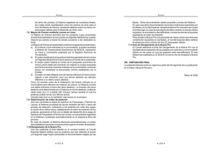 373
ANEXOS
los ítems del proceso, el Sistema registrará los resultados finales,
los cuales serán considerados como los precios de inicio para el
ciclo de Mejora de Precios, quedando abiertos todos los ítems con
propuestas válidas para el desarrollo de dicho ciclo.
7.8 Mejora de Precios mediante Lances en Línea.
La Mejora de Precios permitirá que los postores cuyas propuestas
económicasparticiparonenlosLancesconAgentesElectrónicos,puedan
mejorar sus precios a través de lances sucesivos a ser realizados en
línea.
LaMejoradePreciossedesarrollaráconformealsiguienteprocedimiento:
a) En la fecha y hora indicadas en la convocatoria, el postor accederá
al Módulo de Transacciones Electrónicas del SEACE, ingresando
su clave y contraseña asignada por el Registro Nacional de
Proveedores.
b) ElpostorvisualizarálapropuestaeconómicaganadoradelosLances
conAgentesElectrónicos(menorprecio)yelmontodesupropuesta.
c) El postor podrá mejorar el monto de la propuesta económica de
menor precio hasta ese momento y/o mejorar su propia propuesta
económicaduranteelperiodoindicadoenlaconvocatoria,enviando
lances sin considerar el decremento mínimo establecido por la
Entidad.
d) El postor no está obligado a enviar lances inferiores al menor precio
vigente a ese momento, pero sus lances deberán ser siempre
inferiores a su último precio ofertado.
Cinco (5) minutos antes de la finalización del horario indicado en la
convocatoria para efectuar las mejoras de precios, el Sistema enviará
una alerta indicando el inicio del cierre aleatorio. La duración del cierre
aleatorio será determinada por el Sistema en forma aleatoria, pudiendo
variar entre uno (1) a treinta (30) minutos, tiempo durante el cual los
postores podrán enviar sus últimos lances.
Cerrado este ciclo no se admitirán más lances en el proceso.
7.9 Determinación de orden de prelación
Una vez culminada la etapa de Apertura de Propuestas y Período de
Lances, el Sistema procesará los lances recibidos del ítem o ítems del
proceso de selección, ordenando a los postores por cada ítem según
el monto de su último lance, estableciendo el orden de prelación de los
postores, generando el Acta con el detalle del desarrollo de la etapa de
AperturadePropuestasyPeríododeLances,lacualquedaráregistrada
en el Sistema y publicada automáticamente en la respectiva ficha del
proceso.
En caso de empate, el Sistema efectuará automáticamente un sorteo
paraestablecerquepostorocupaelprimerlugarenelordendeprelación.
7.10Otorgamiento de la Buena Pro
Una vez publicada el Acta referida en el numeral anterior, el Comité
Especial deberá verificar que los postores que han obtenido el primer
y el segundo lugar hayan presentado la documentación exigida por las
ANEXOS
374
Bases. Dicha documentación estará accesible a través del Sistema.
Encasoquedichadocumentaciónreúnalascondicionesrequeridaspor
lasBases,elComitéEspecial,otorgarálaBuenaProalpostorqueocupa
elprimerlugar,encasodequealgunadeellasoambasnoreúnandichos
requisitos,seprocederáadescalificarlasyrevisarlasdemáspropuestas
respetando el orden de prelación.
Para otorgar la Buena Pro a la propuesta de menor precio que reúna las
condiciones requeridas en las Bases, el Comité Especial debe verificar
la existencia como mínimo de dos (2) propuestas válidas,
7.11Acta de Otorgamiento de la Buena Pro
El Comité elaborará el Acta del Otorgamiento de la Buena Pro con el
resultadodelaevaluacióndelospostoresporcadaítemyconelsustento
debido en los casos en que los postores sean descalificados. El acta
deberá ser publicada en el SEACE el mismo día de otorgada la Buena
Pro.
VIII. DISPOSICIÓN FINAL
La presente Directiva entra en vigencia a partir del día siguiente de su publicación
en el Diario Oficial El Peruano.
Mayo de 2009
 