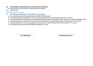 ME SIENTO FELIZ EN MI JARDIN con mis amigos y profesora | DOCX