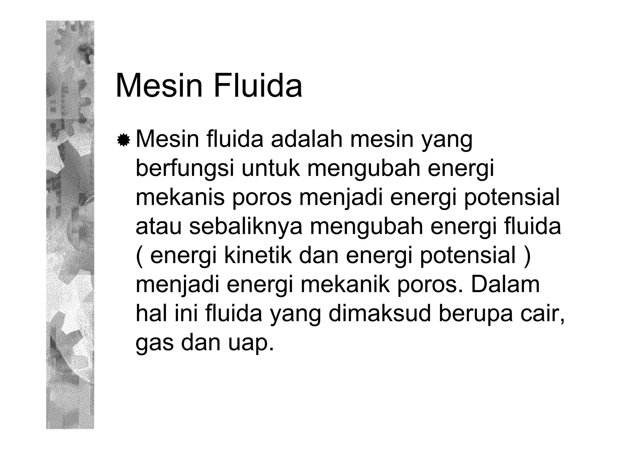 Mesin Mesin Fluida Dan Jenis Jenisnya Pdf