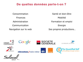 De quelles données parle-t-on ?

 