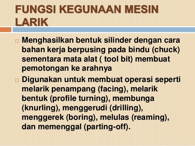Mesin larik Mesin larik