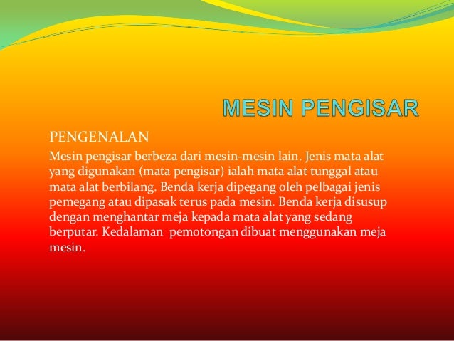Mesin pengisar