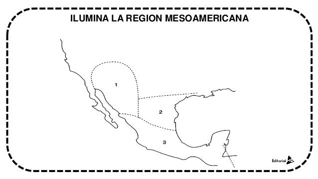 Mapa De Mesoamerica Para Colorear Imagui Images