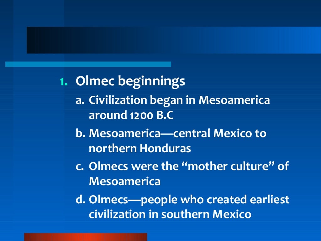 Mesoamerican Civilizations Hg