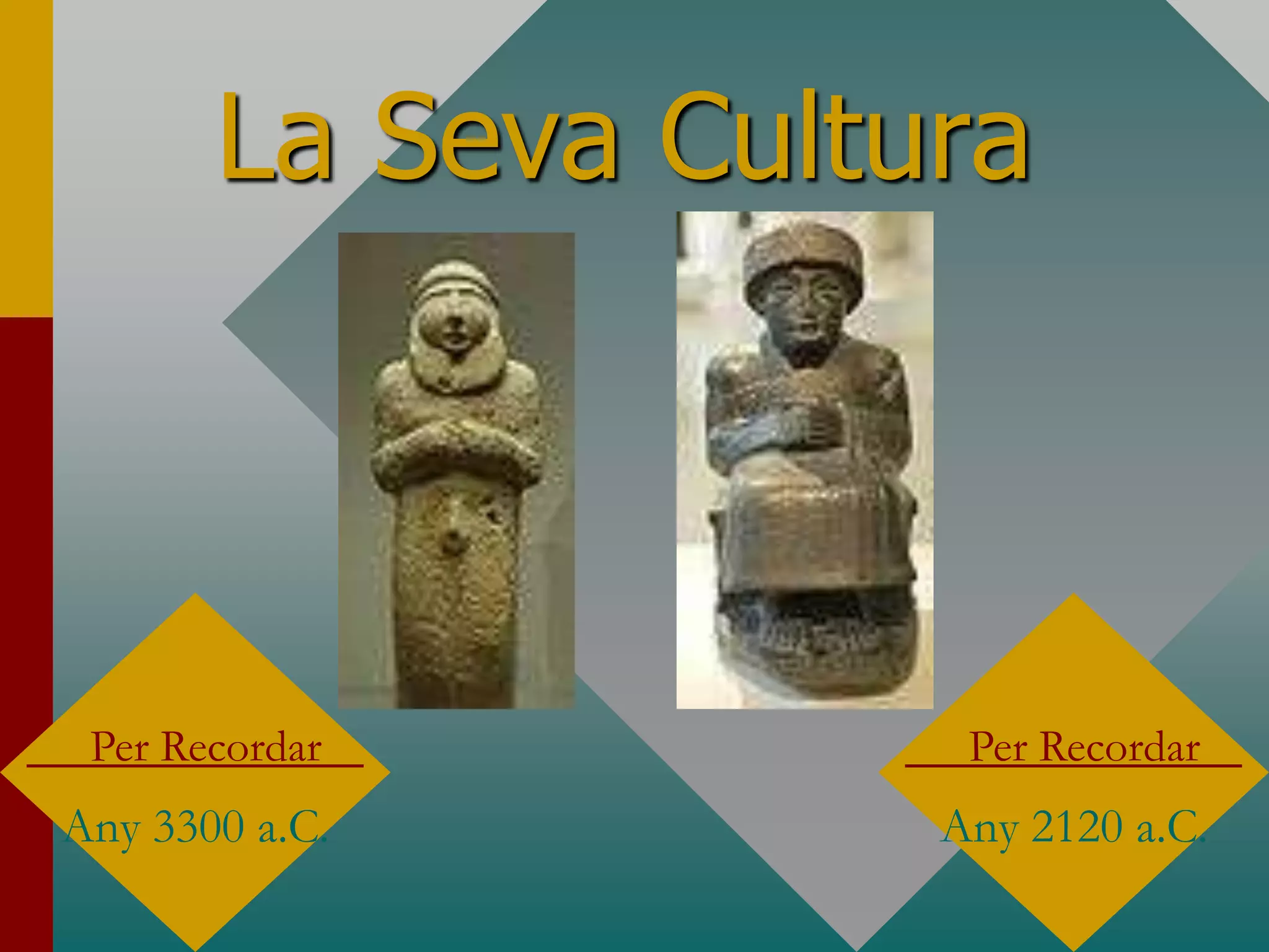 La Seva CulturaPer RecordarAny 3300 a.C.Per RecordarAny 2120 a.C.