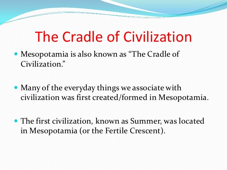 28 Mesopotamia The Cradle Of Civilization Worksheet Answers - Worksheet