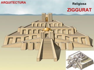 ARQUITECTURA Religiosa
ZIGGURAT
 