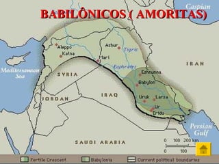BABILÔNICOS ( AMORITAS)BABILÔNICOS ( AMORITAS)
 