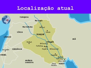 Localização atual
 